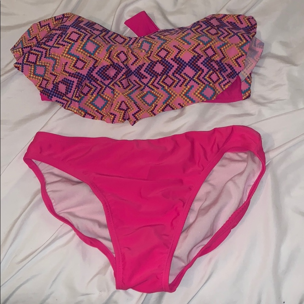 strapless bathingsuit